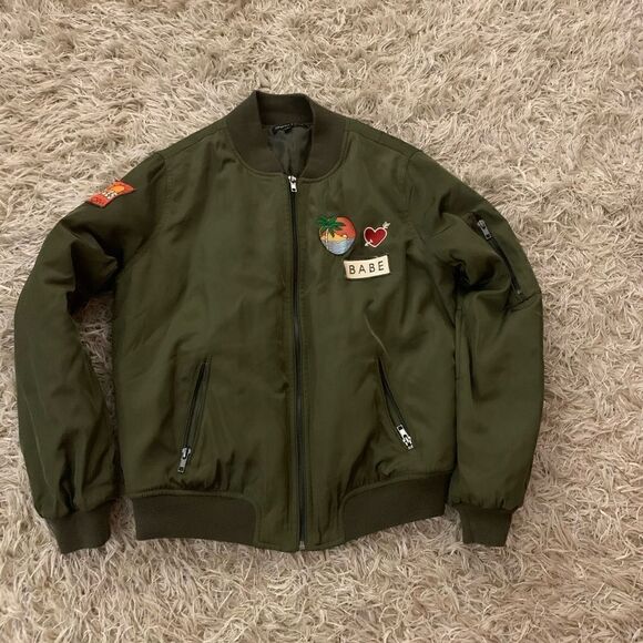 Kendall and Kylie bomber jacket size small - Picture 1 of 3